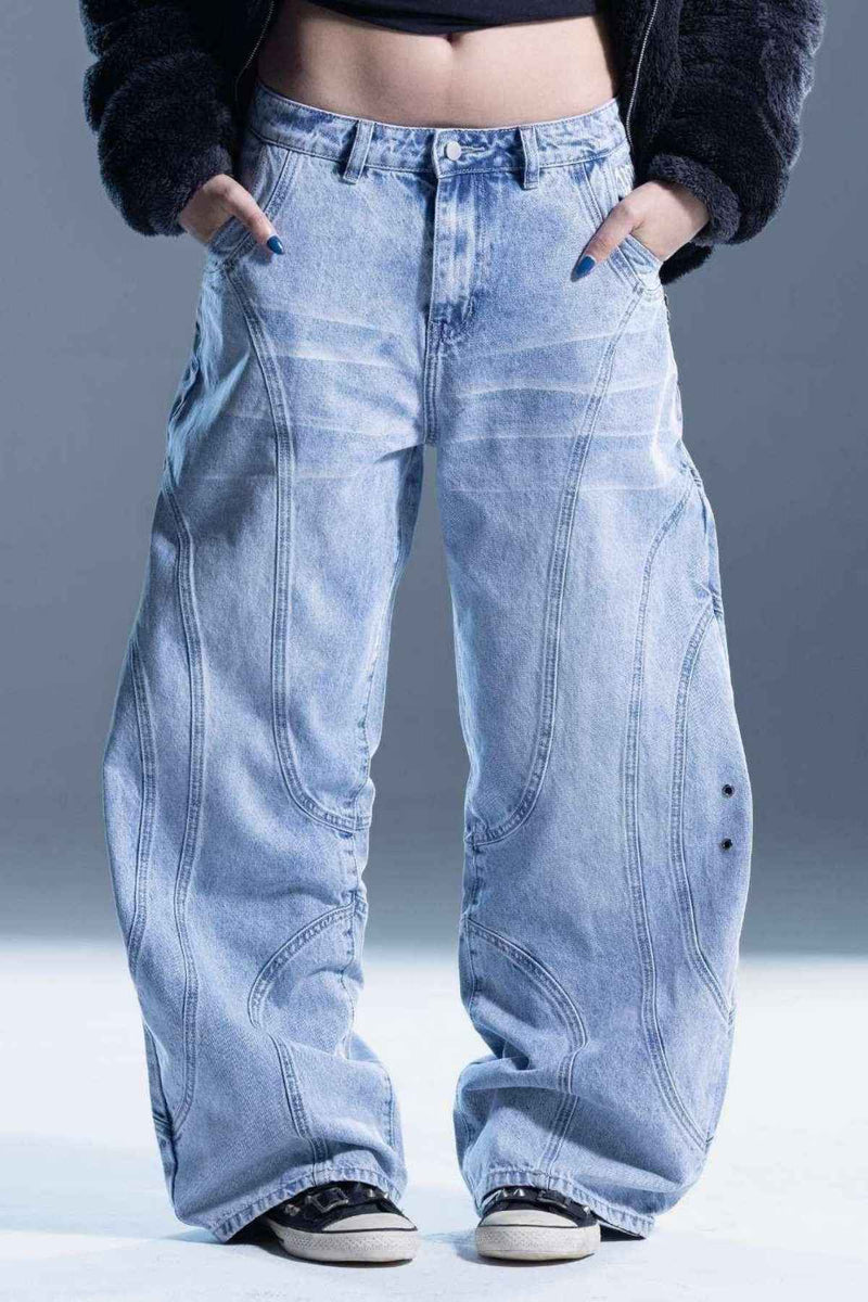 Ascending Blue Denim