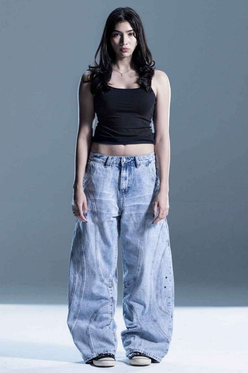 Ascending Blue Denim