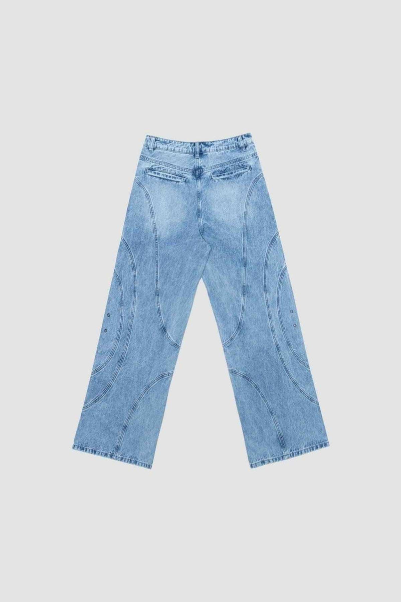 Ascending Blue Denim