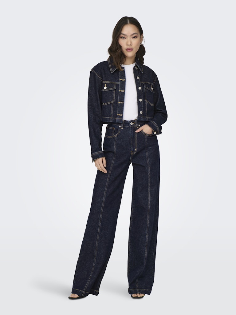 Hope High Waist Wide Denim Jeans 1288