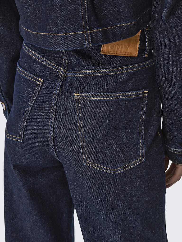 Hope High Waist Wide Denim Jeans 1288