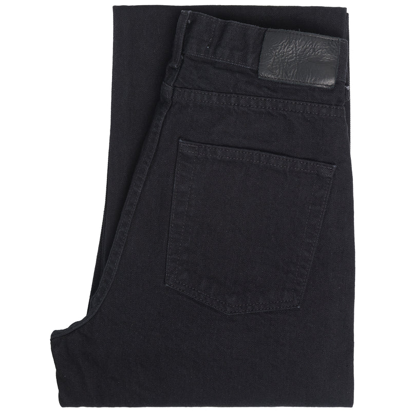 Women's - Max - Solid Black Selvedge