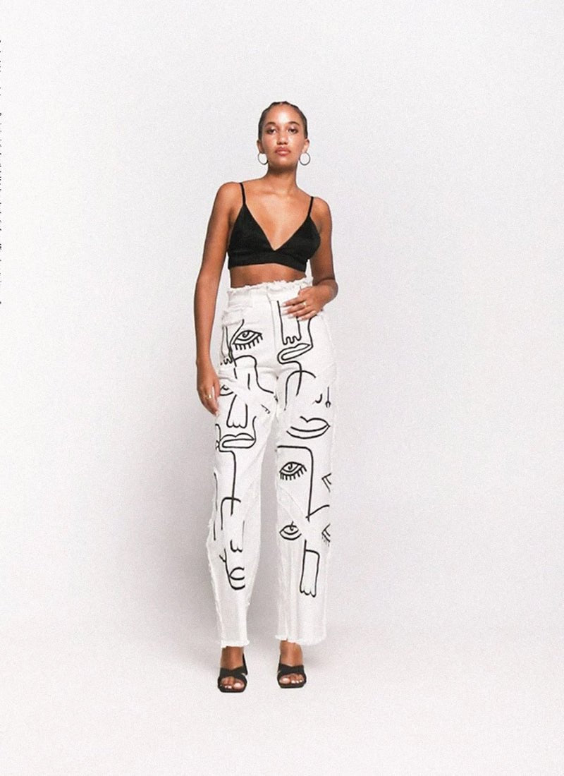 Siam Denim Pants - Ink