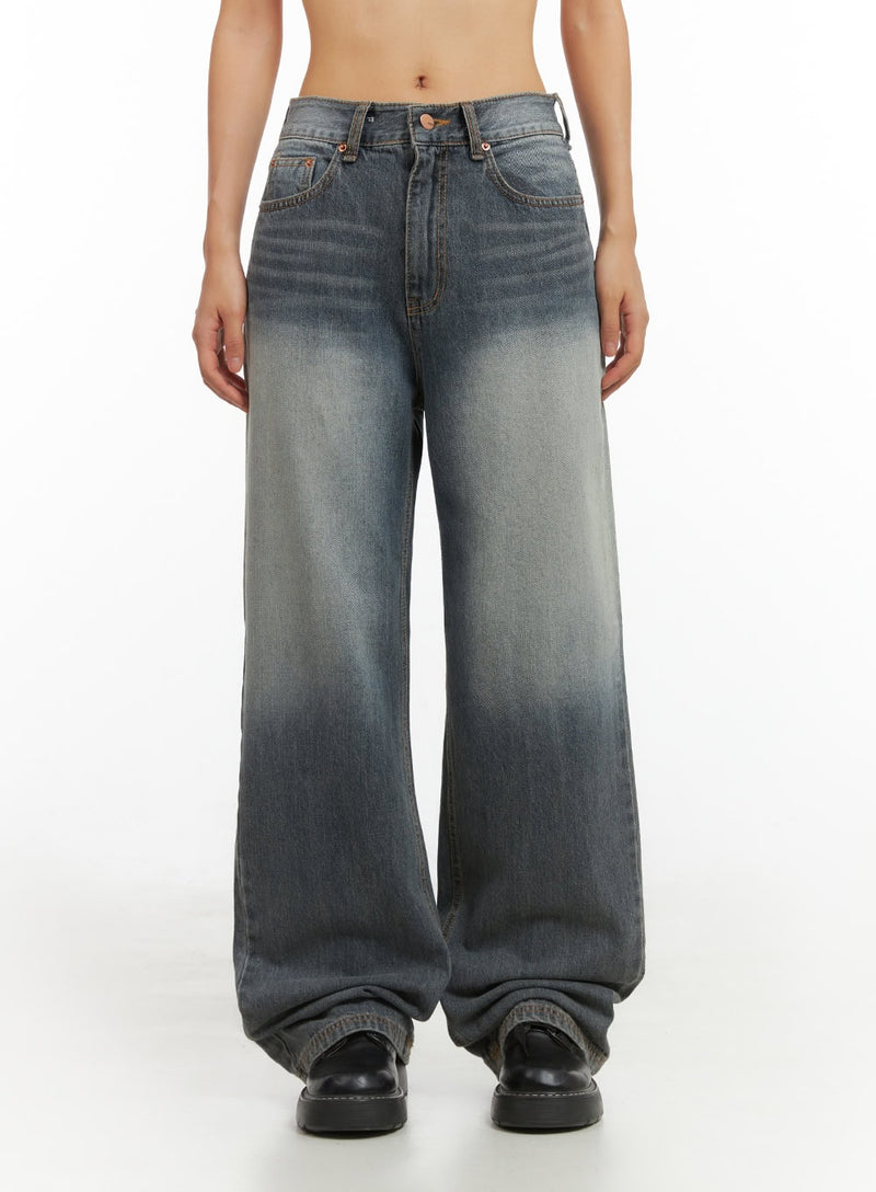 Cali Washed Baggy Denim IS402