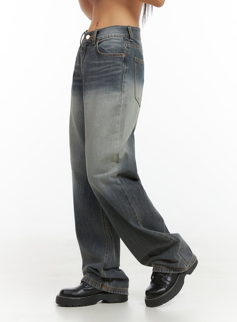 Cali Washed Baggy Denim IS402