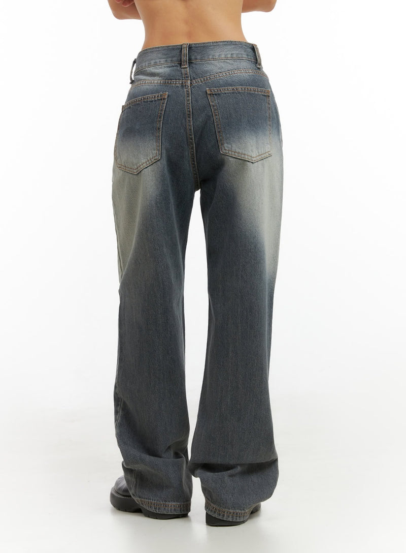 Cali Washed Baggy Denim IS402