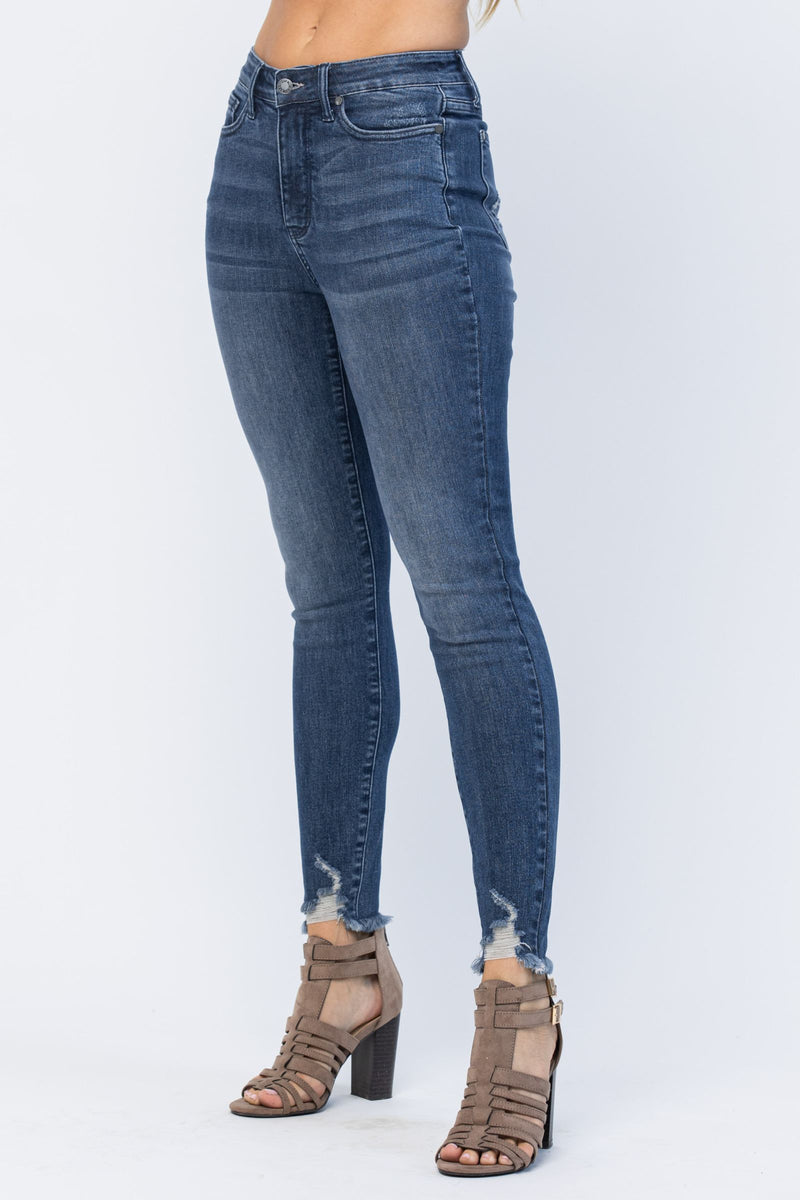 Judy Blue High Rise Tummy Control Skinny Denim Jeans 88425