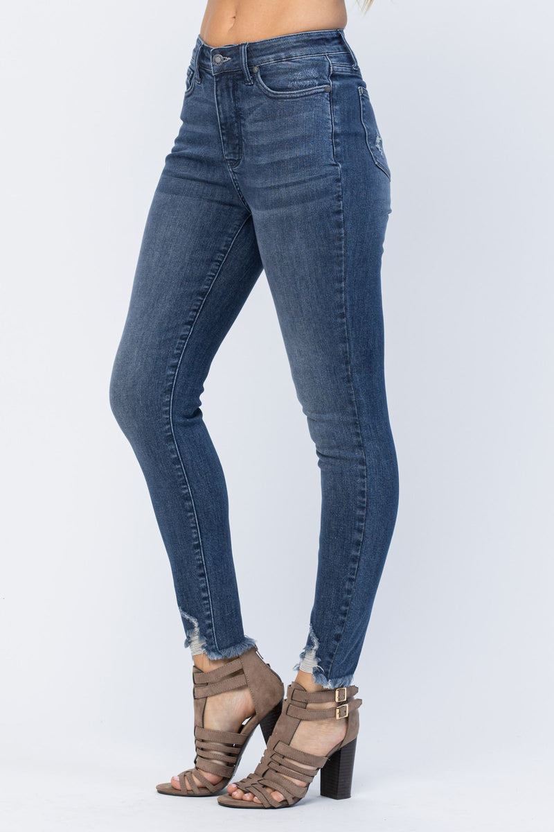 Judy Blue High Rise Tummy Control Skinny Denim Jeans 88425
