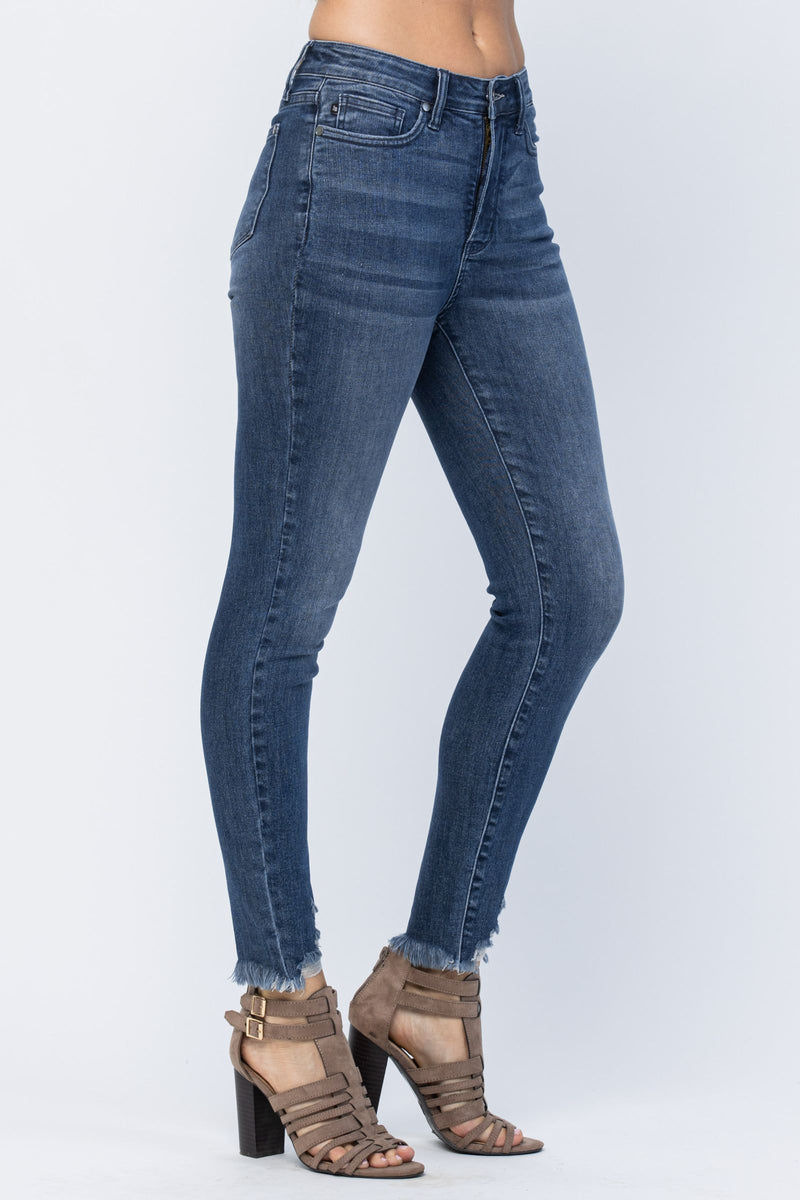 Judy Blue High Rise Tummy Control Skinny Denim Jeans 88425