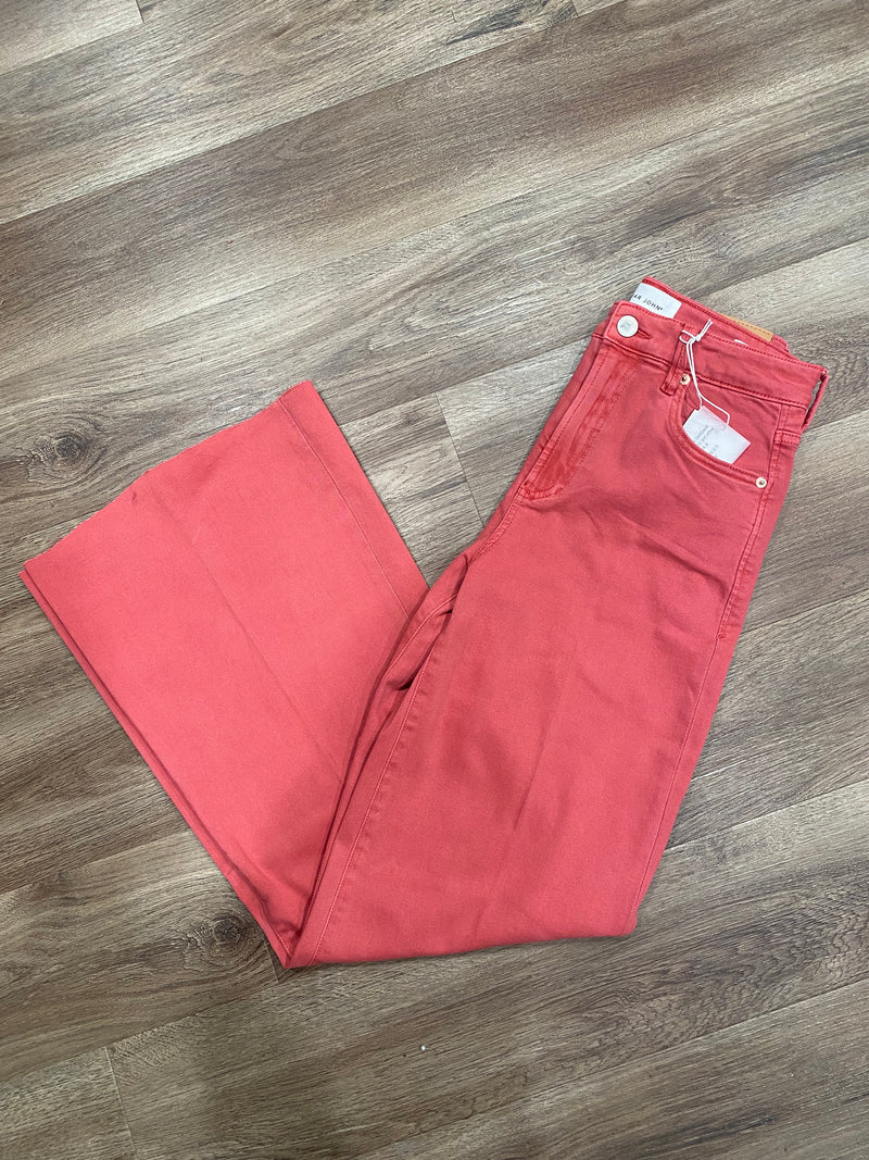 DJ Fiona Wide Leg Jeans- Magenta