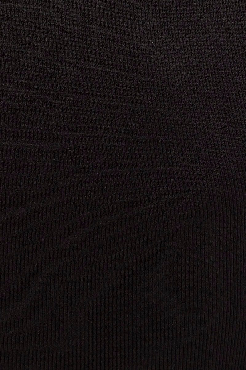 Black T Shirt Short Sleeve Crew Neck