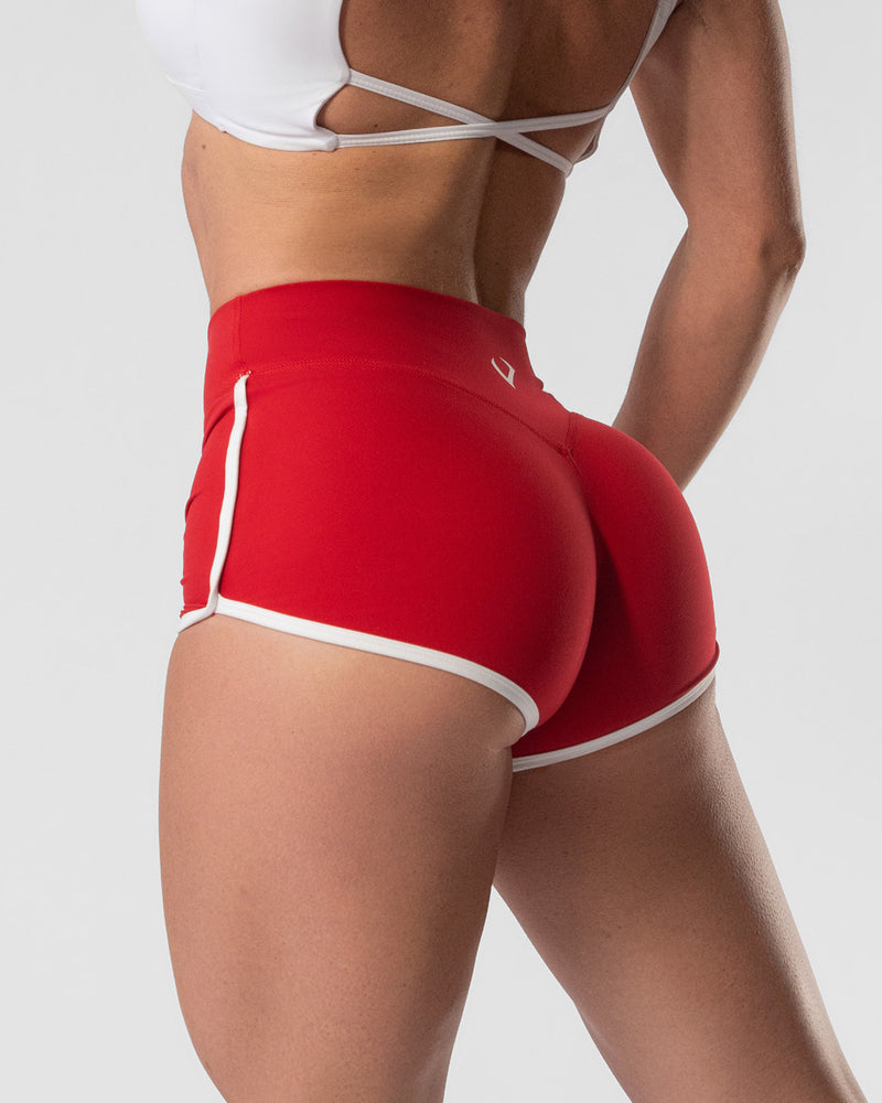 Sugar Shorts Cherry Red
