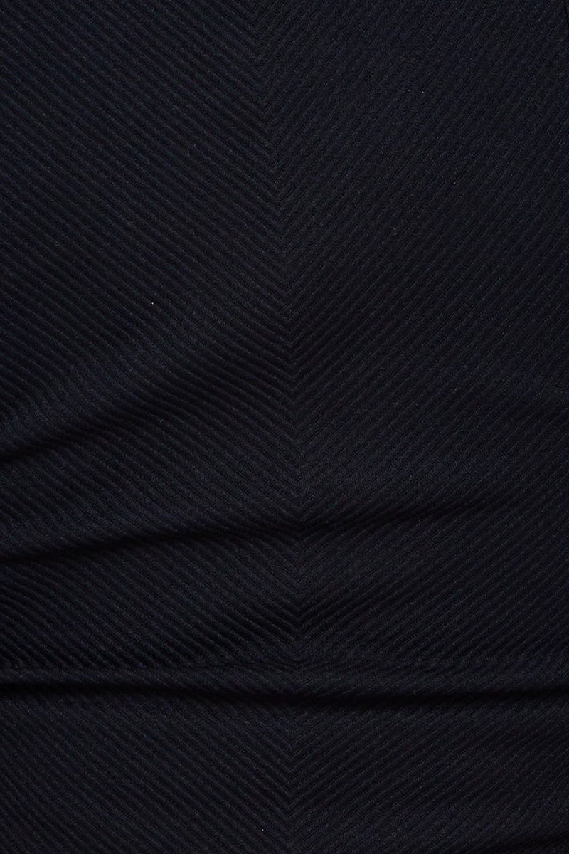 Black Tank Top Sleeveless Crew Neck Seamless