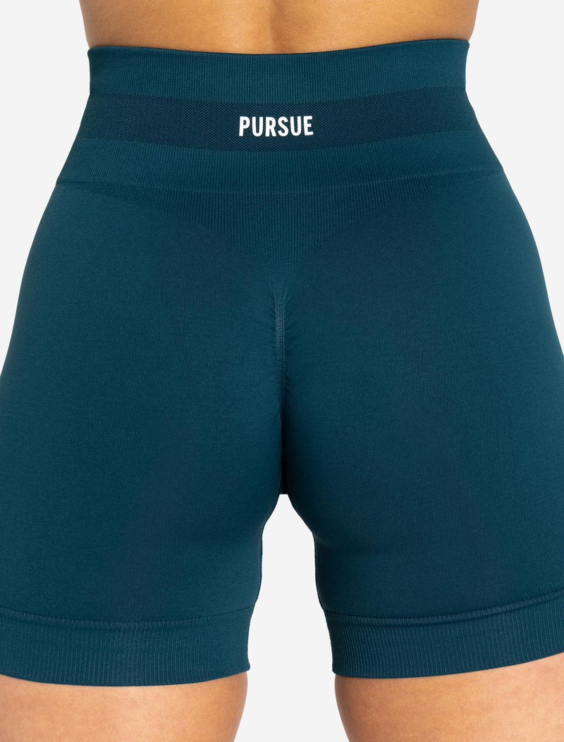 Scrunch Seamless Shorts - Dark Teal