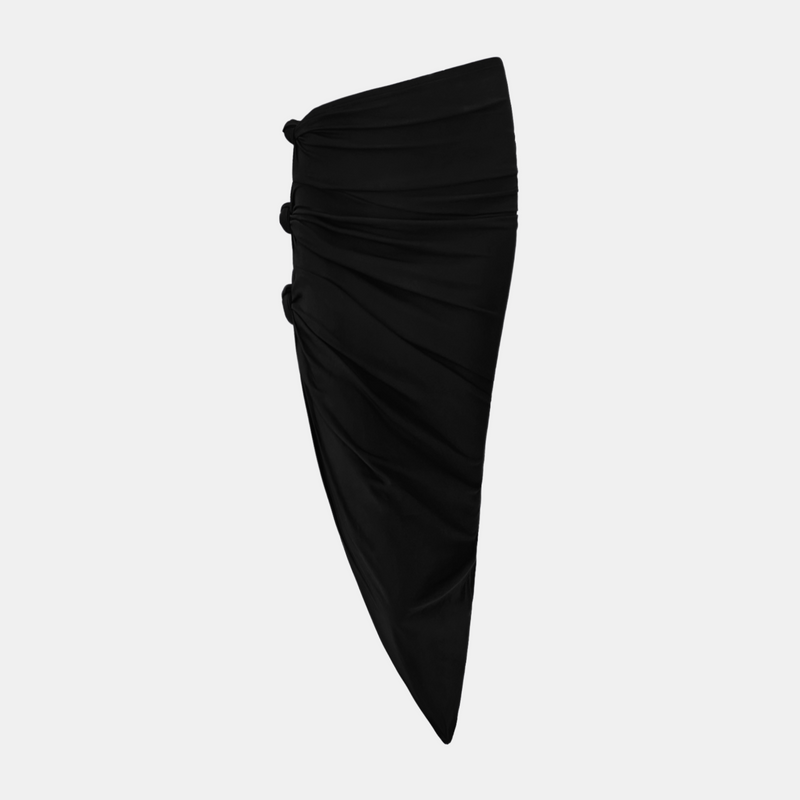 RUCHED Knot Skirt