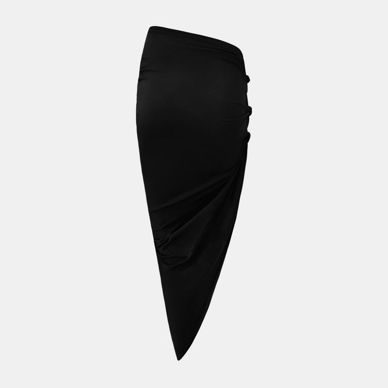 RUCHED Knot Skirt