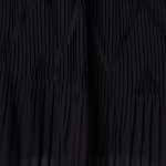 Pleated High Waist A-Line Midi Skirt