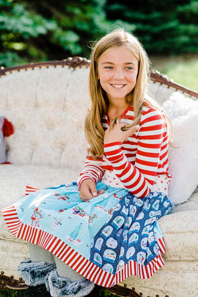 Let It Snow Lulu Skirt