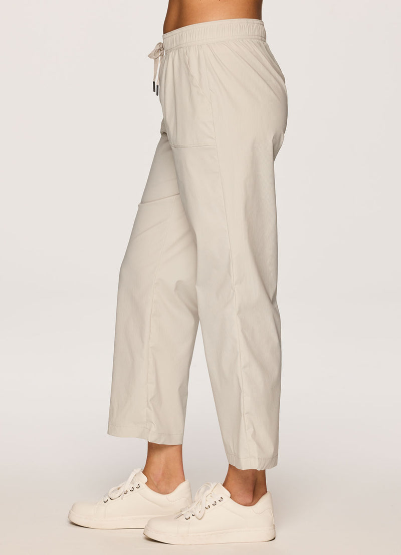 Birdie Textured Ankle Pant