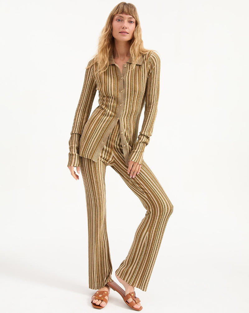 Massaro Striped Knit Pant
