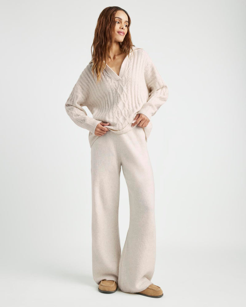 Stassi Cable Sweater Pant