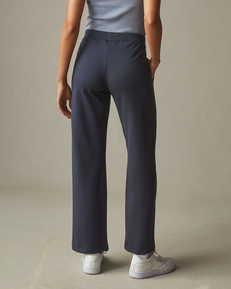 Women's Ponte Straight Pant - Heritage Navy