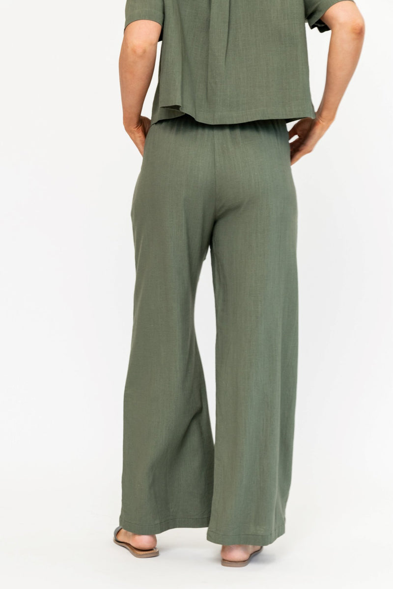 Gabbie Pants in Olive - FINAL SALE