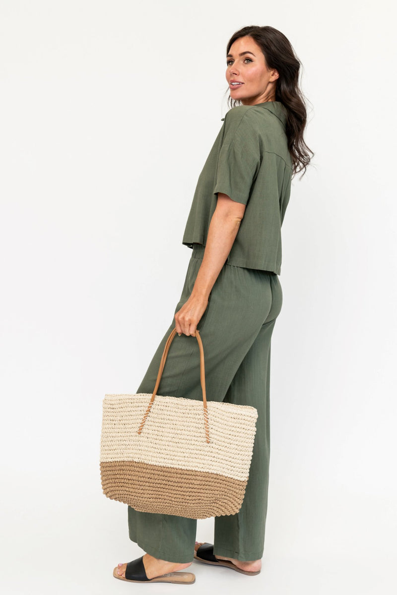 Gabbie Pants in Olive - FINAL SALE