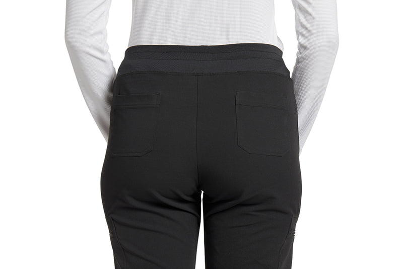 337T White Cross V-Tess Cargo Pockets Tall Pants