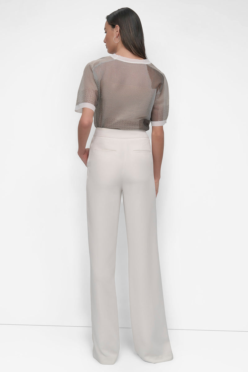 PANT WITH MESH INSET SIDE