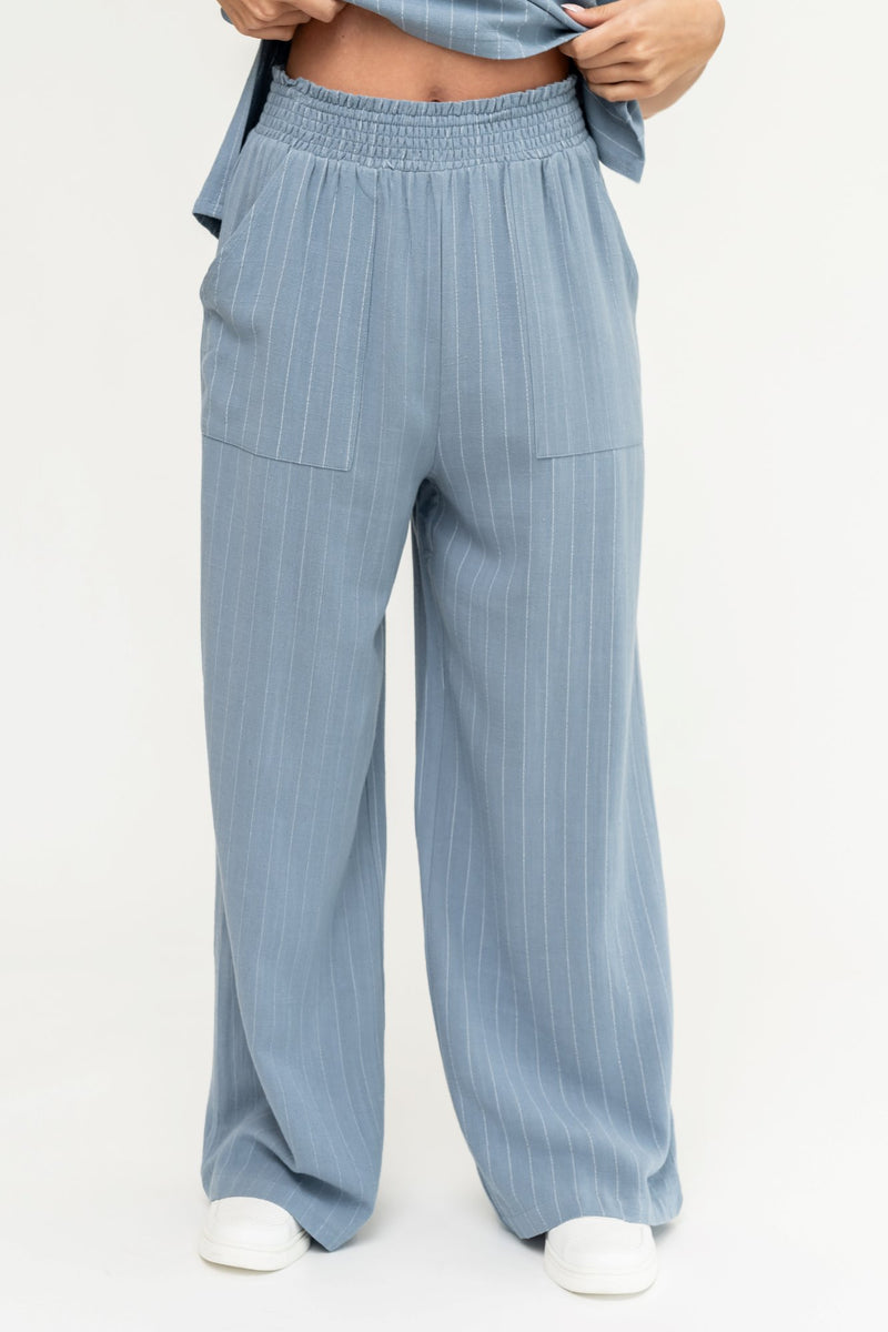 Sydney Pant in Blue - FINAL SALE