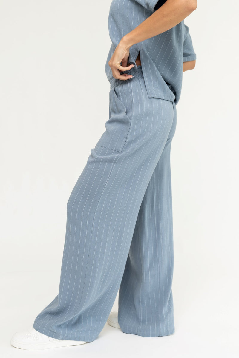 Sydney Pant in Blue - FINAL SALE