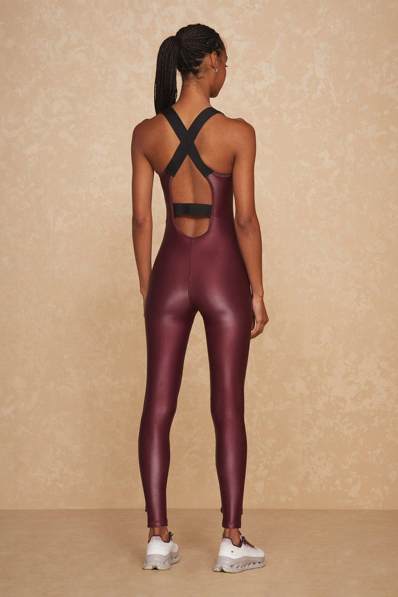 Vixen Jumpsuit - Cherry