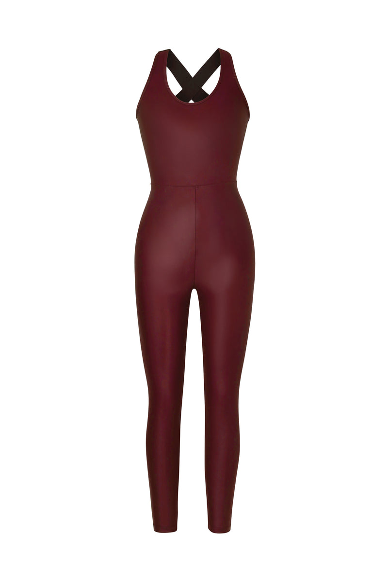 Vixen Jumpsuit - Cherry