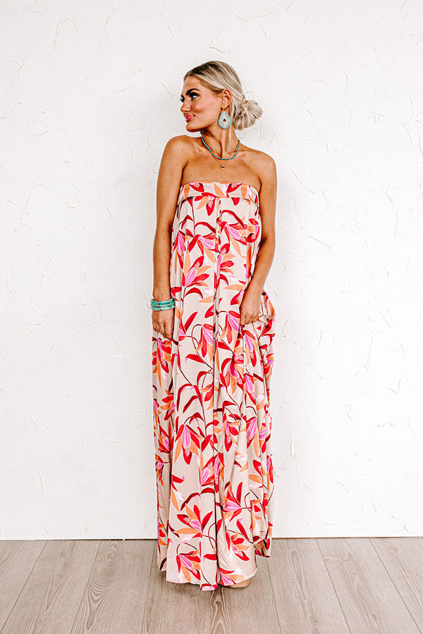 Caribbean Dreaming Satin Jumpsuit
