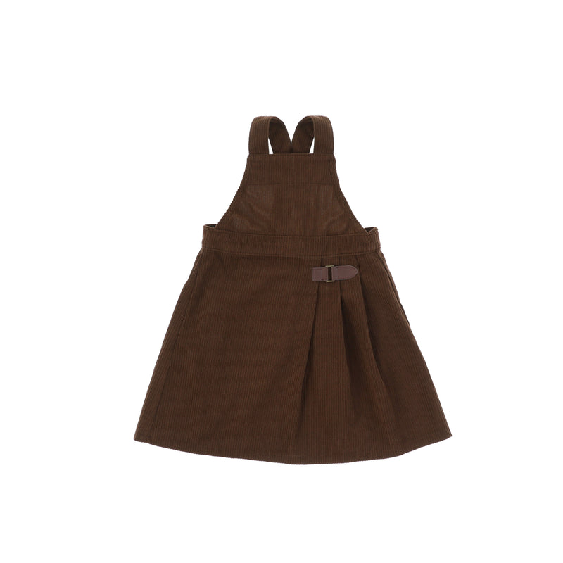 PLEATED CORDUROY JUMPER