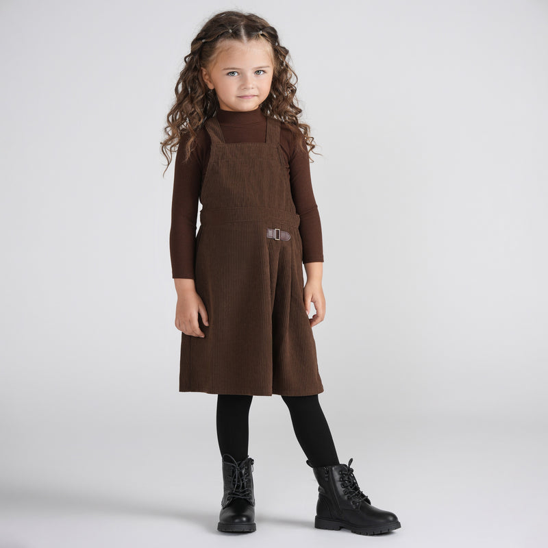 PLEATED CORDUROY JUMPER