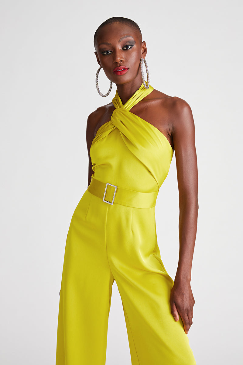 Kani Jumpsuit In Satin