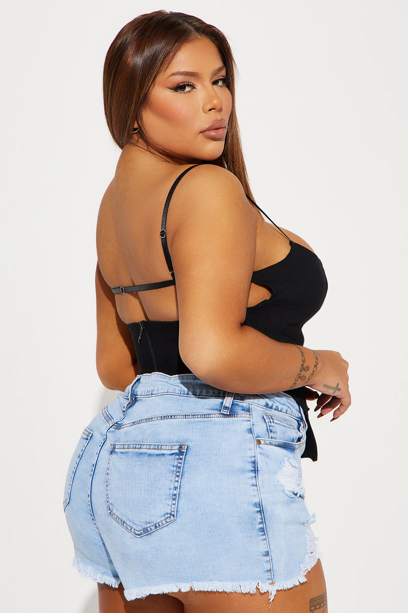 Crishelle Corset Top - Black