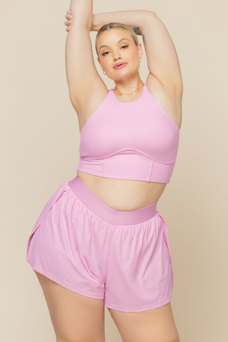 Super Slit Short - Bubblegum