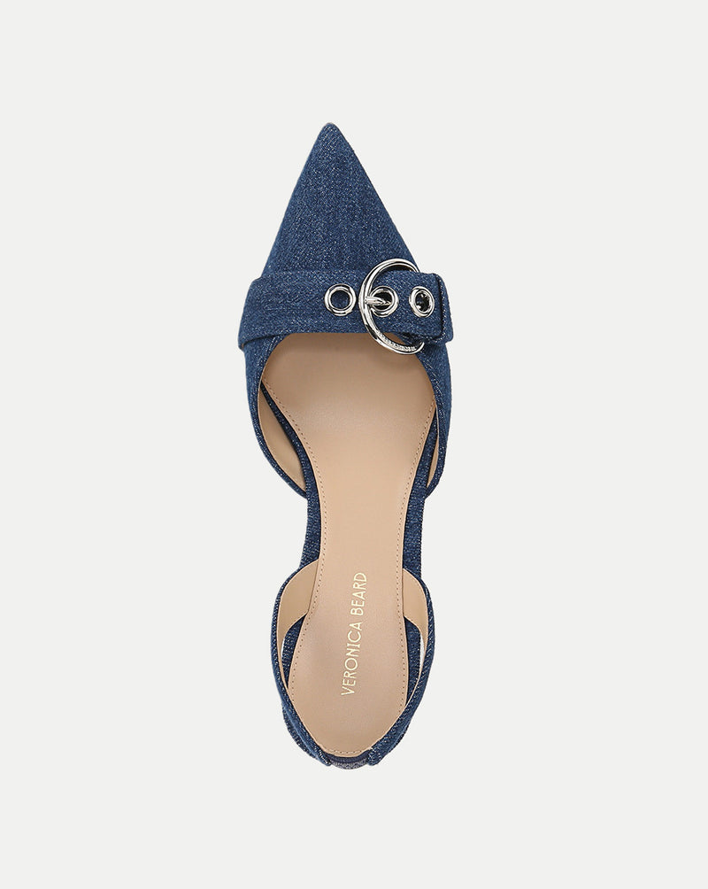 Roxy Denim Slingback Pump