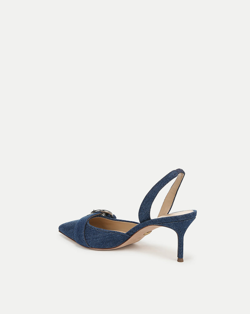 Roxy Denim Slingback Pump