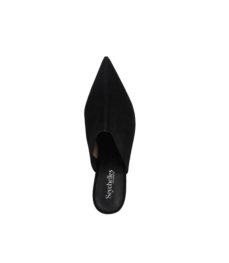 Obsession Suede High Heel Mule