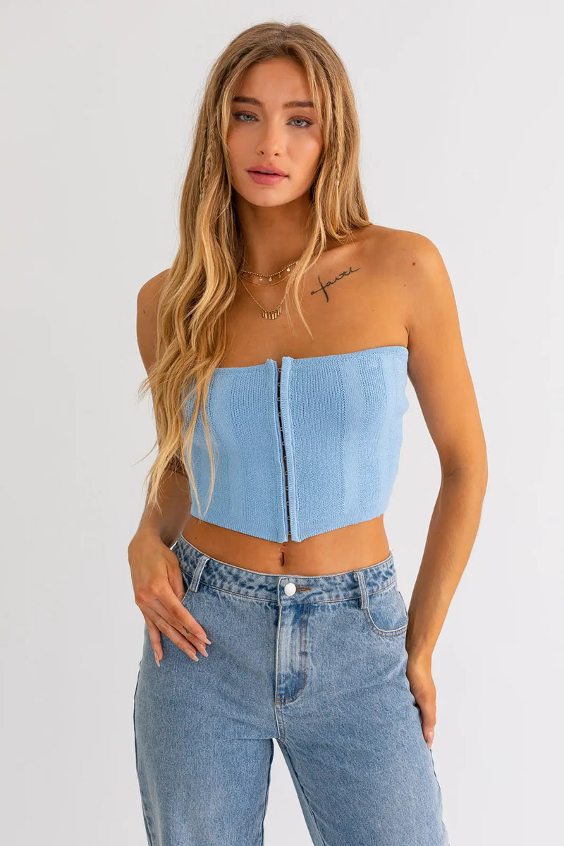 Corfu Corset Top