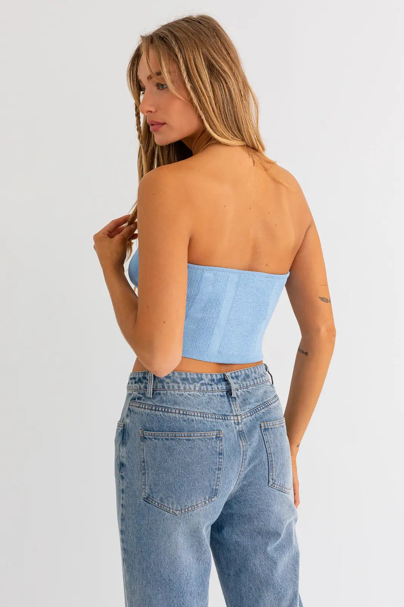 Corfu Corset Top