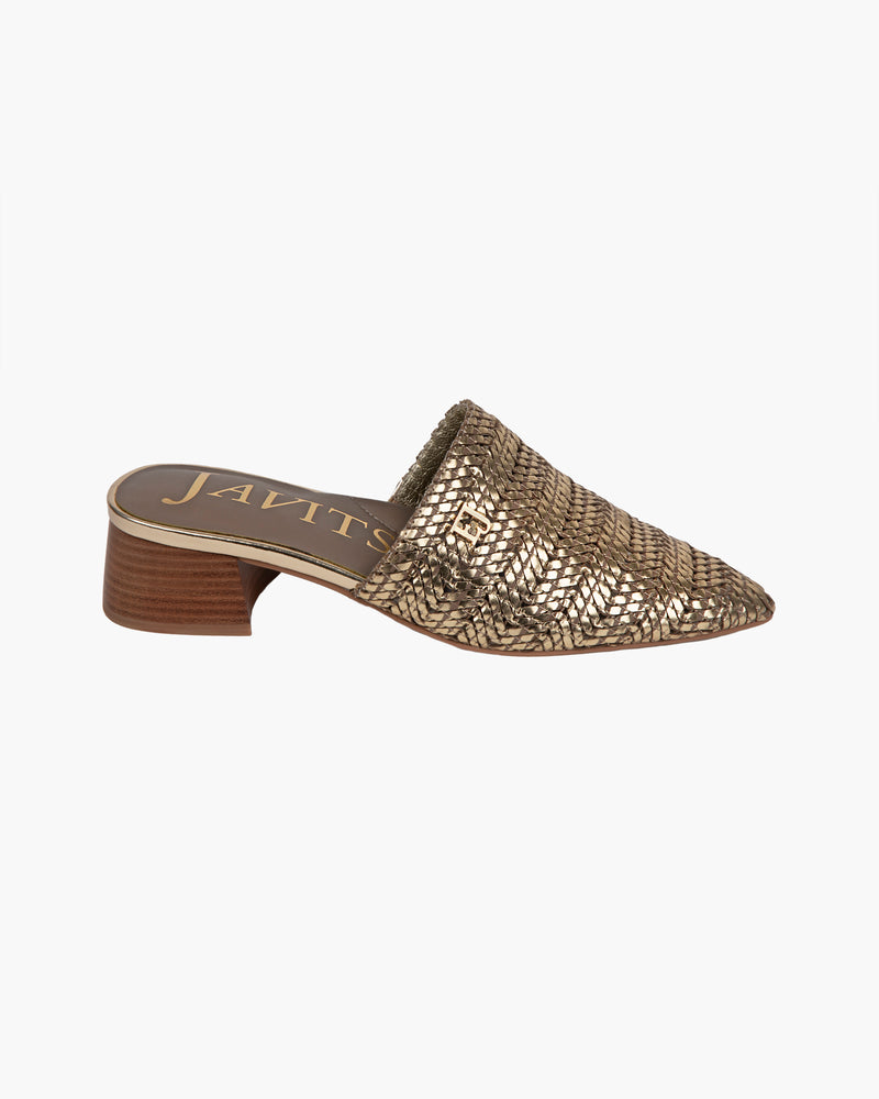 Aura Mule Antique/Gold