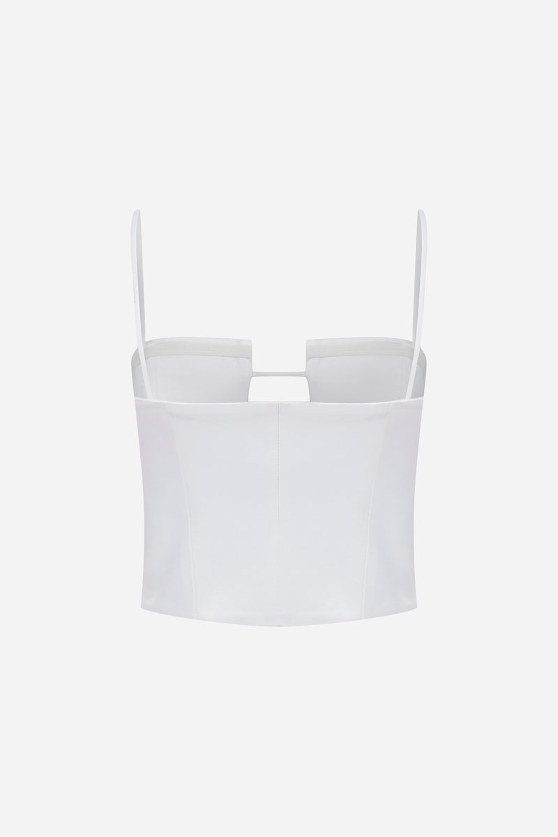 Bowie - 3 String Detailed Corset Top