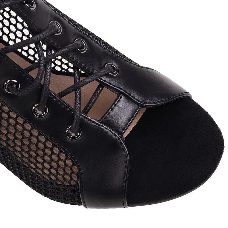 DS Women's Customized Heel Suede Sole  Dance Boots Dance Heels