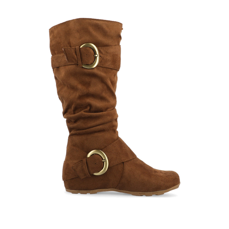 JESTER KNEE HIGH BOOTS IN WIDE CALF