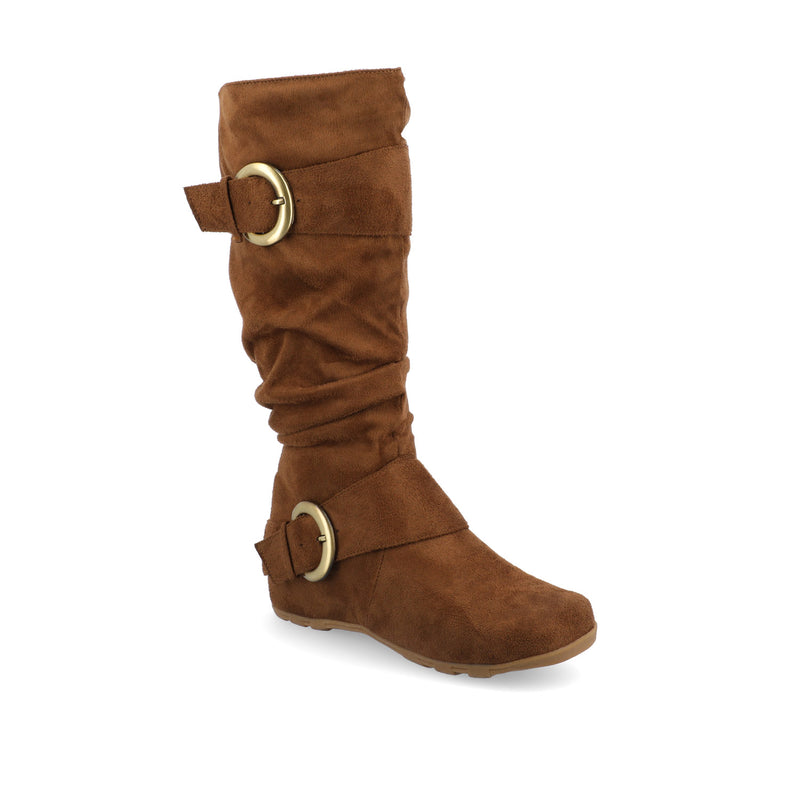 JESTER KNEE HIGH BOOTS IN WIDE CALF